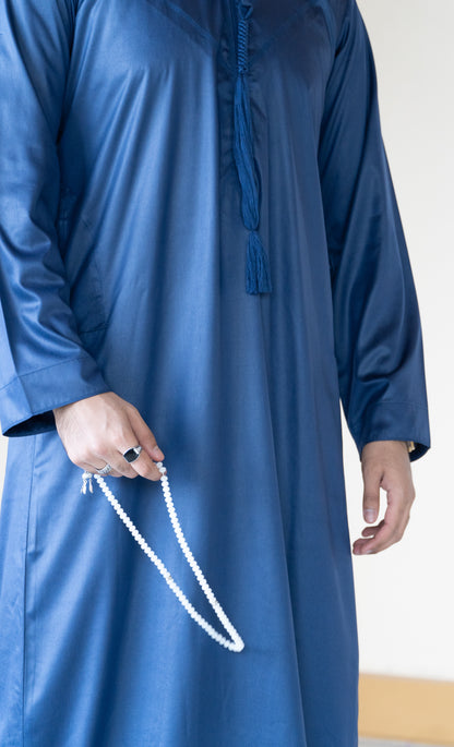 Royal Blue Emirati Thobe