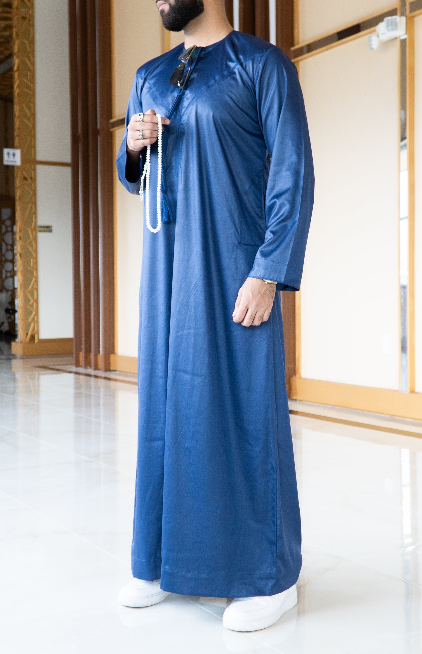 Royal Blue Emirati Thobe